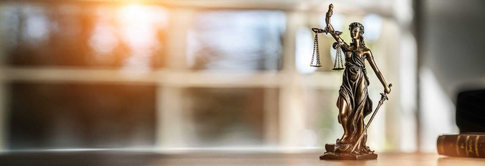 Statue of Justice Mile High Psychology Symbol of balancing the scales of justice